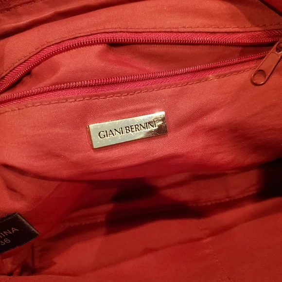 Giani Bernini red shoulder bag - Picture 6 of 9